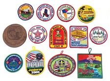 Lot of 13 different BSA National Jamboree pat...