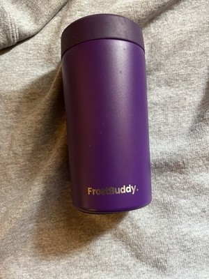 Frost Buddy Universal Stainless Steel Insulated Can Cooler Purple