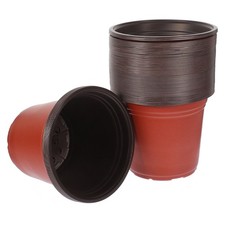  50 Pcs Pots De Pépinière En Plastique Petits À Semis Casserole Fleur