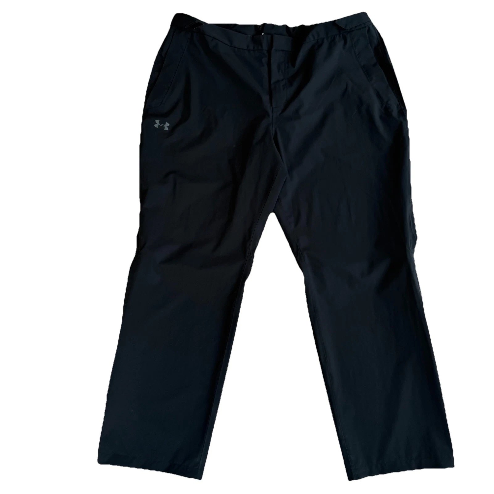 Under Armour Storm Rain Pants Mens XXL Black Waterproof Windproof Golf Outdoor