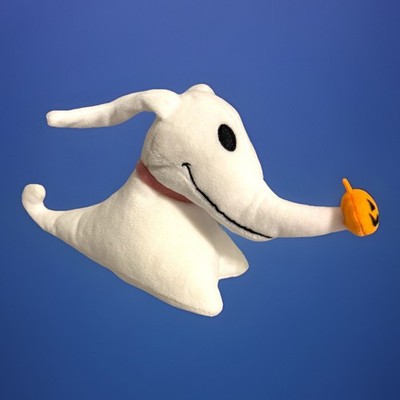 Disney Tim Burton The Nightmare Before Christmas 30th  Zero Ghost Dog Plush 7''
