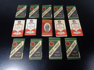 VINTAGE LOT OF 14 CIGARETTE TOBACCO ROLLING PAPERS B+W PRINCE ALBERT HALF & HALF