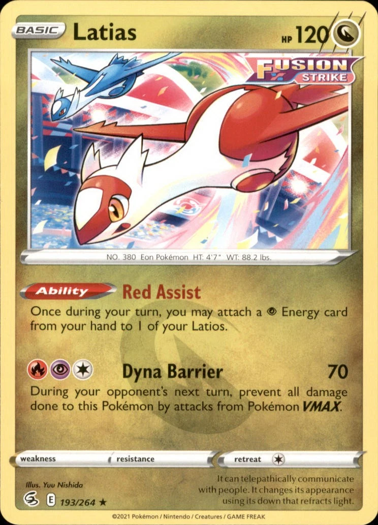Latias Pokémon TCG Cards for sale | eBay