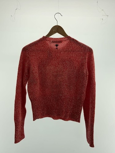 Christian Dior Knit Sweater & (Thin) 4 Wool Red Used - Picture 2 of 6