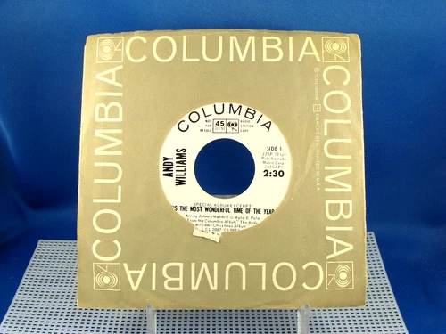 ANDY WILLIAMS - The Most Wonderful Time Of The Year - PROMO 1964 VG+++ USA Press