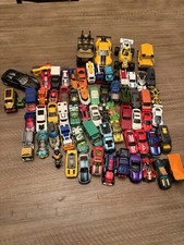 Huge Diecast Toy Vehicle Lot Assorted Cars  Trucks Mixed Lot Multi-Color