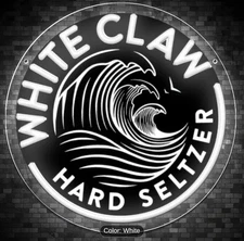 **NEW**WHITE CLAW🍸Neon LED Sign Great 4 Home/Bar/SheShed/Mancave. SEE MY OTHERS