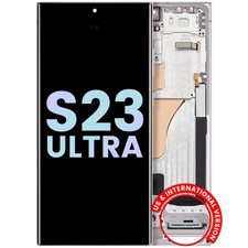 Genuine OEM Samsung Galaxy S23 Ultra 5G OLED Display Sky Blue Service Pack 
