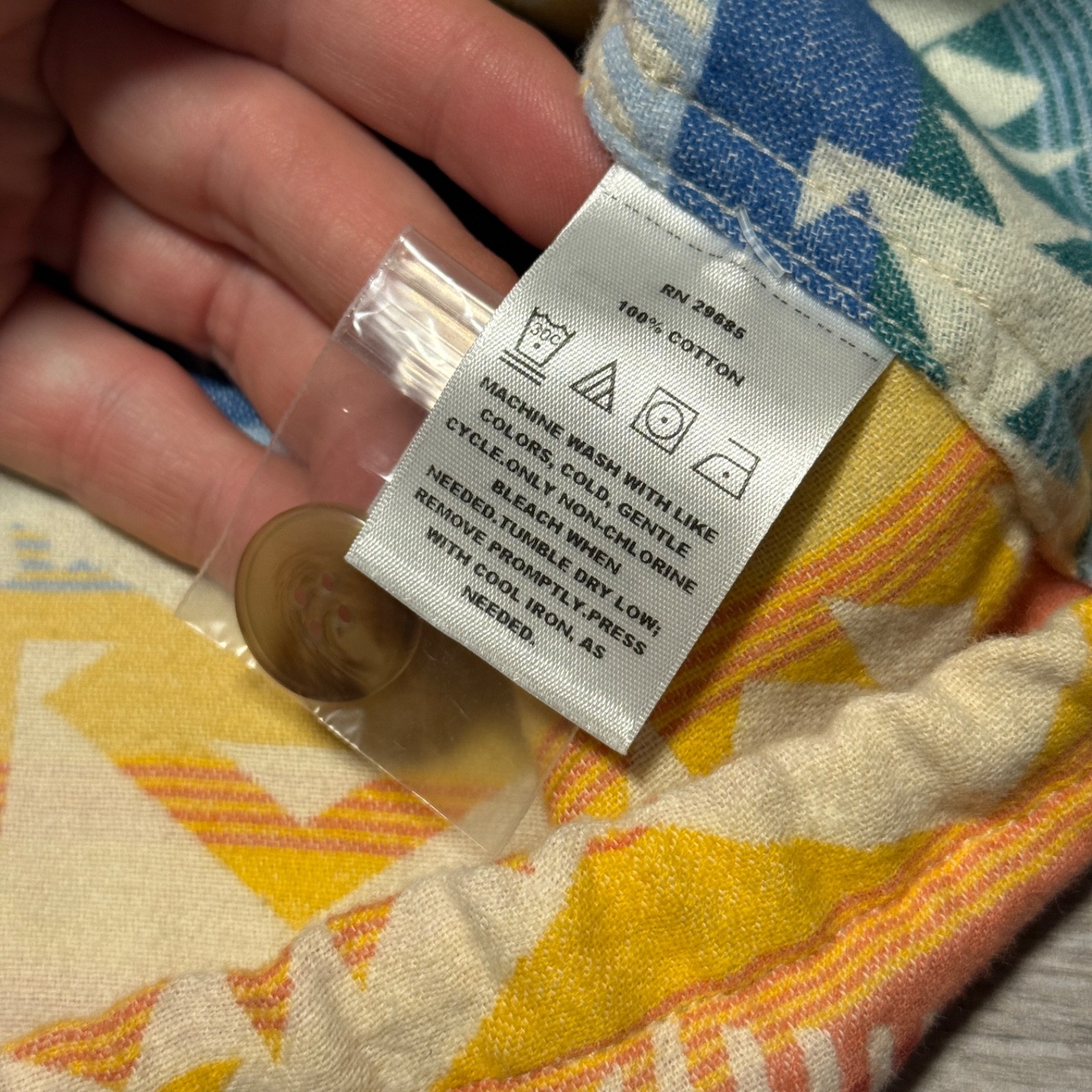 Pendleton Button Front Hoodie Jacket Large Soft S… - image 4