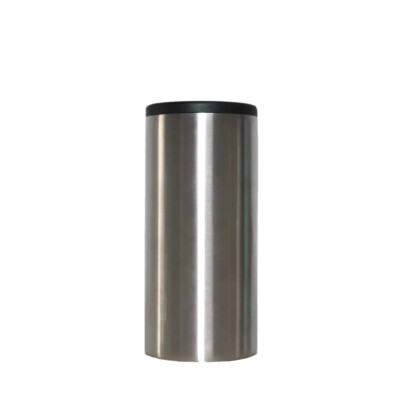 slim stainless steel koozie