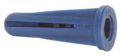 14-16 x 1-1/2 in. Conical Plastic Wall Anchors(No Screws) - pack of 100