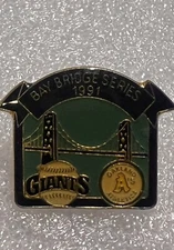 Vintage Imprinted Products 1991 Bay Bridge Series Giants vs A's