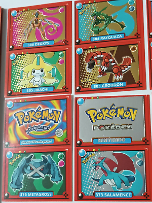 POKEMON POKEDEX Sticker EF #064-065 KADABRA / ALAKAZAM Edition PERU 2022