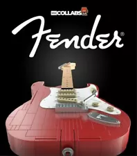 Mega Construx Mega Collabs Probuilder Fender Stratocaster LIMITED EDITION 