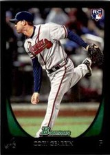 2011 Bowman Draft Cory Gearrin RC #38 Atlanta Braves