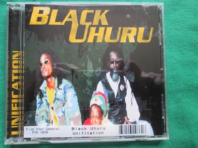 BLACK UHURU - UNIFICATION - FIVE STAR GENERAL 1998 - CD
