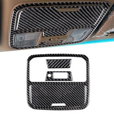 4pcs For Honda Accord Sedan 03-07 Carbon Fiber Front Reading Light Panel Cover