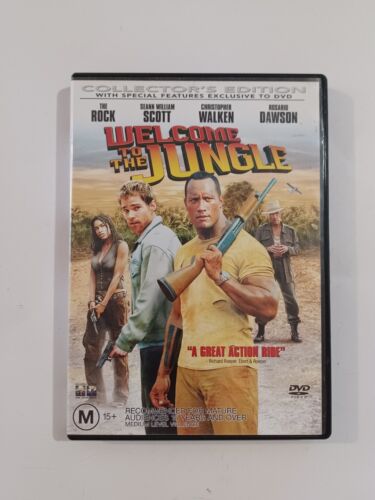 Welcome To The Jungle DVD (Region 4) GC Collector's Edition The Rock Free Post - Picture 1 of 7