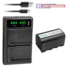 Kastar Battery LTD2 Charger for Leica GEB221  Leica TS12 TS16 Total Station
