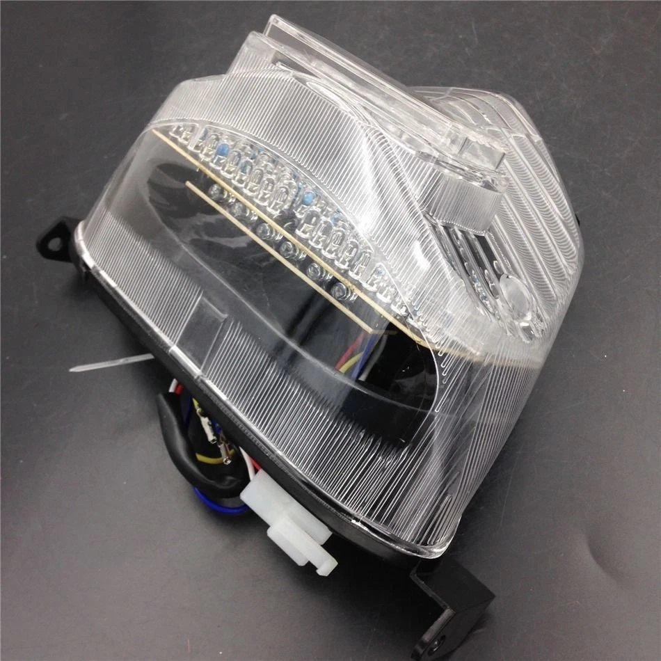 透明 LED 尾灯适用于铃木 GSXR1000 2001 - 2002 GSXR600/750 2001 - 2003 K1 — 第 4/4 张图片
