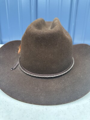 Vintage] 3XXX ビーバーハットブラウン Vintage John B Stetson 3X