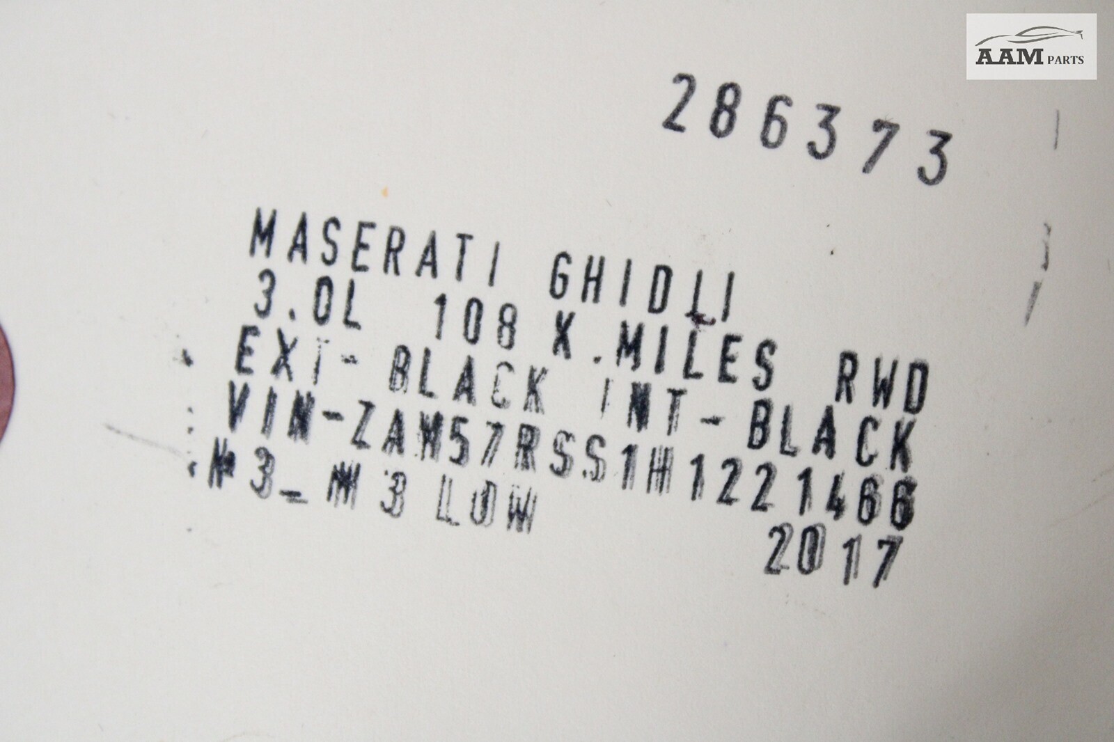 2014-2021 MASERATI GHIBLI M157 BATTERY TRAY MOUNT BRACKET 05112061AK OEM