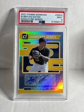 2021 Donruss Ke'Bryan Hayes Signature Series Autograph Auto RC PSA 9