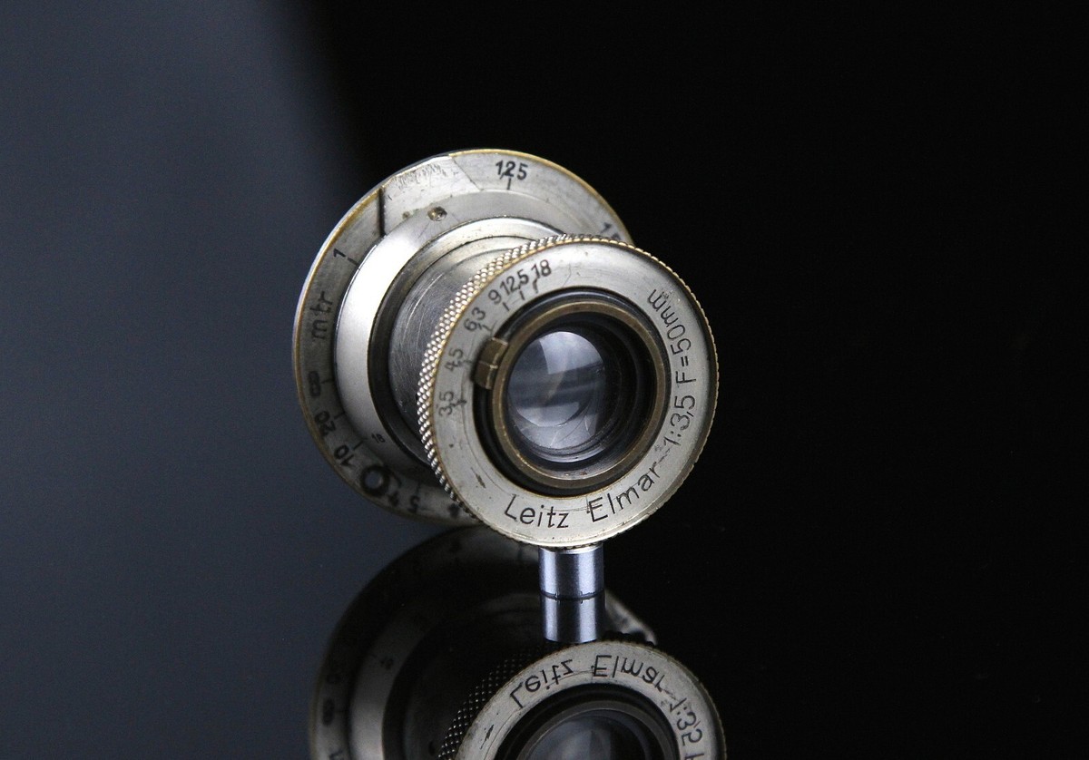 RARE Lens LEITZ ELMAR (1 : 3,5 F = 50 mm) Mount M39 Early edition