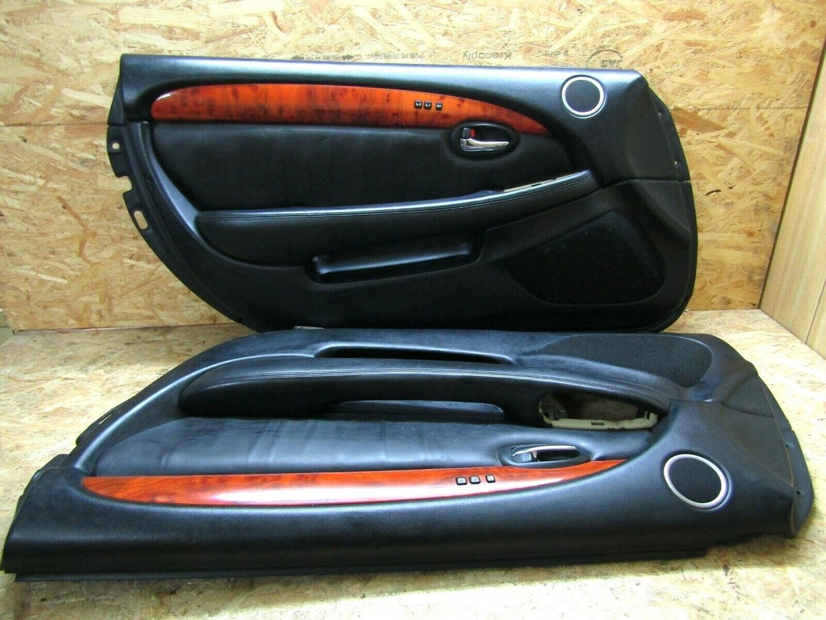 01 2005 JDM TOYOTA SOARER UZZ40 LEXUS SC430 BLK LEATHER 2DOOR DOOR