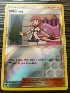 4x Pokemon SM Lost Thunder Whitney #193 Uncommon Near Mint