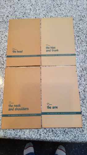 HOW TO DRAW THE HEAD, NECK & SHOULDERS, ARM, HIP & TRUNK BY ART INSTRUCTION~VTG
