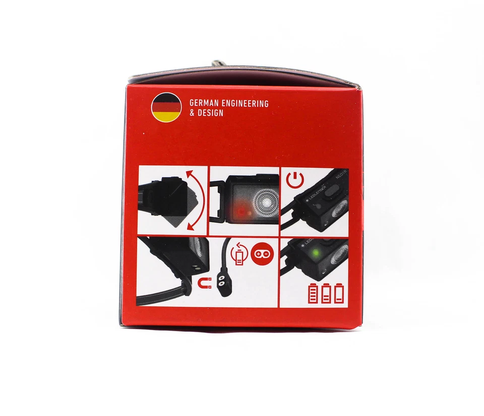 Faro Ledlenser NEO1R 250 Lúmenes 80m IP67 39g Gris Recargable (9957) Foto 3 de 4