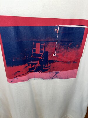 Calvin Klein 205W39NYC Andy Warhol Chair Art Print T Shirt Italy