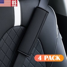 4PCS Universal Seat Belt Cover Soft Shoulder Pad Strap Protector Car Truck USA