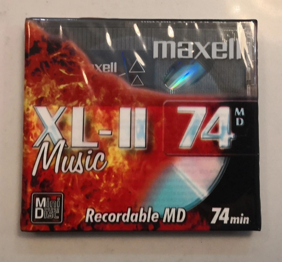 Minidisco Maxell XL-II MD 74 X 4 - Nuevo y precintado  Foto 2 de 4