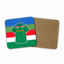 South Africa Cricket 1992 World Cup Shirt Coaster Memorabilia Hand Sublimated