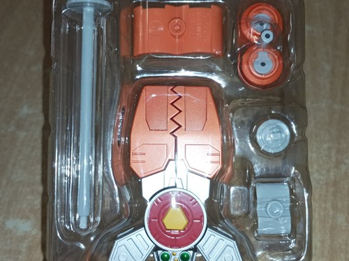 ** Used Super Robot Chogokin Gaogaigar Key Of Victory Set 3 Parts Gift Only last - Picture 6 of 10