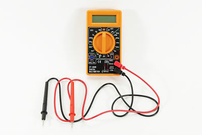 WOW Digital-Multimeter Vielfachmessgerät digital LCD Multifunktionstester gelb