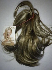 Onedor 12 inch Premium Synthetic Adjustable & Customizable Updo Style Ponytail 