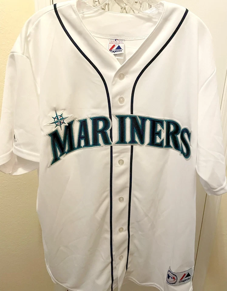 Alex Rodriguez signed autographed Seattle Mariners authentic Majestic jersey JSA - Image 2 of 2