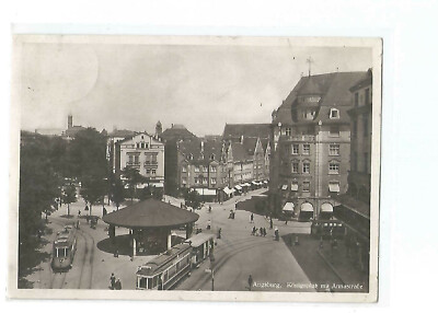 Germany Augsburg King's Square with Anna Street