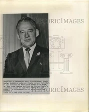 1962 Press Photo Senator Clair Engle undergoes brain surgery - sba26346