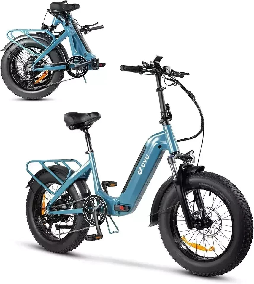 20'' DYU FF500 Folding Electric Bike 48V 14AH E-City Bike E