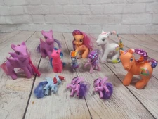 Lot Of 11 My Little Pony & KO Ponies Action Figure Lot MLP
