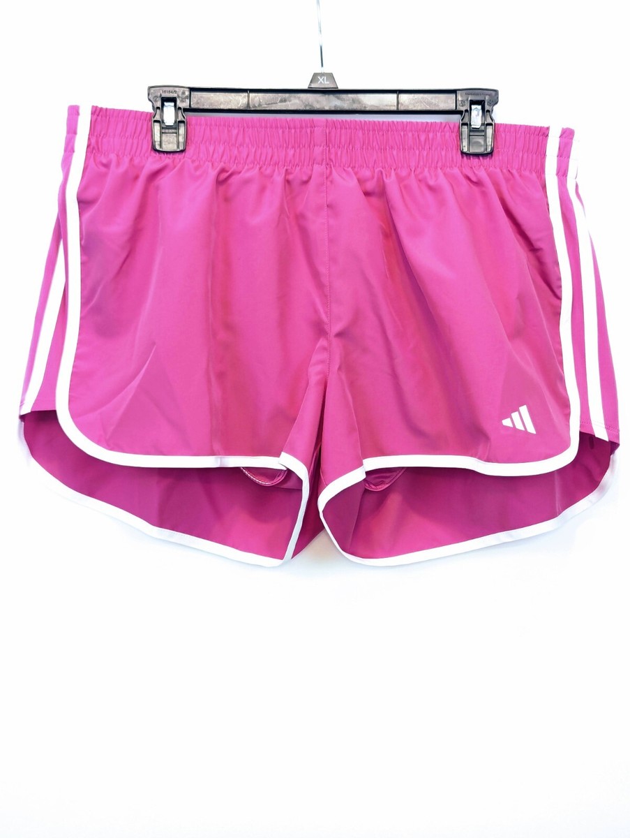 Sports Shorts Adidas Pink Poly Shorts Adidas Marathon 20 M20