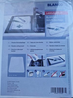 Blanco Schneideauflage Flexibel weiß Kunststoff Neu