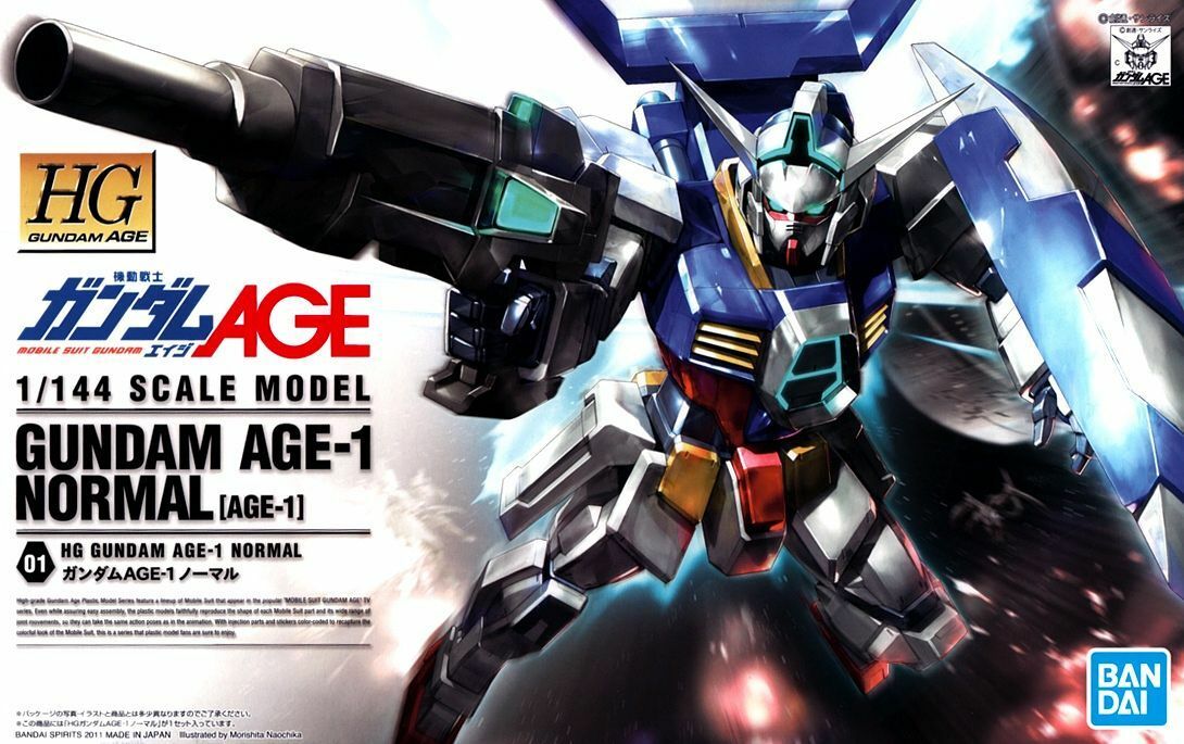 1/144 HG GUNDAM AGE-1 NORMAL by Bandai