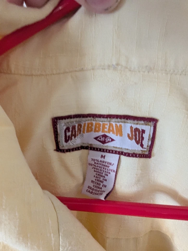 Caribbean Joe Mens Hawaiian Shirt Medium - Image 2 of 3