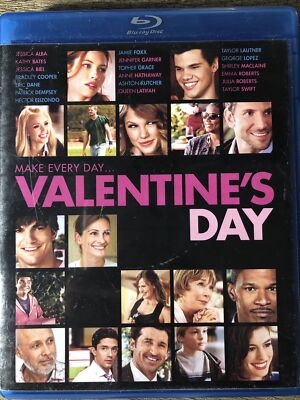 Valentine's Day (Blu-ray + DVD  +Digital Copy, 2010) PG-13