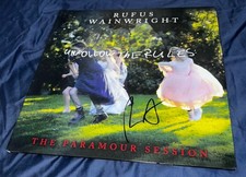 Rufus Wainwright Signed Vinyl Album Unfollow The Rules With Proof